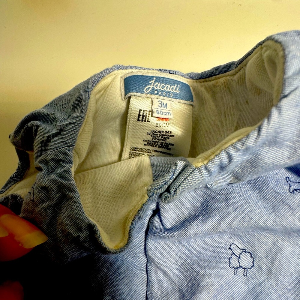 Jacadi onesie